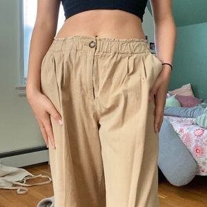 wide legged flowy pants